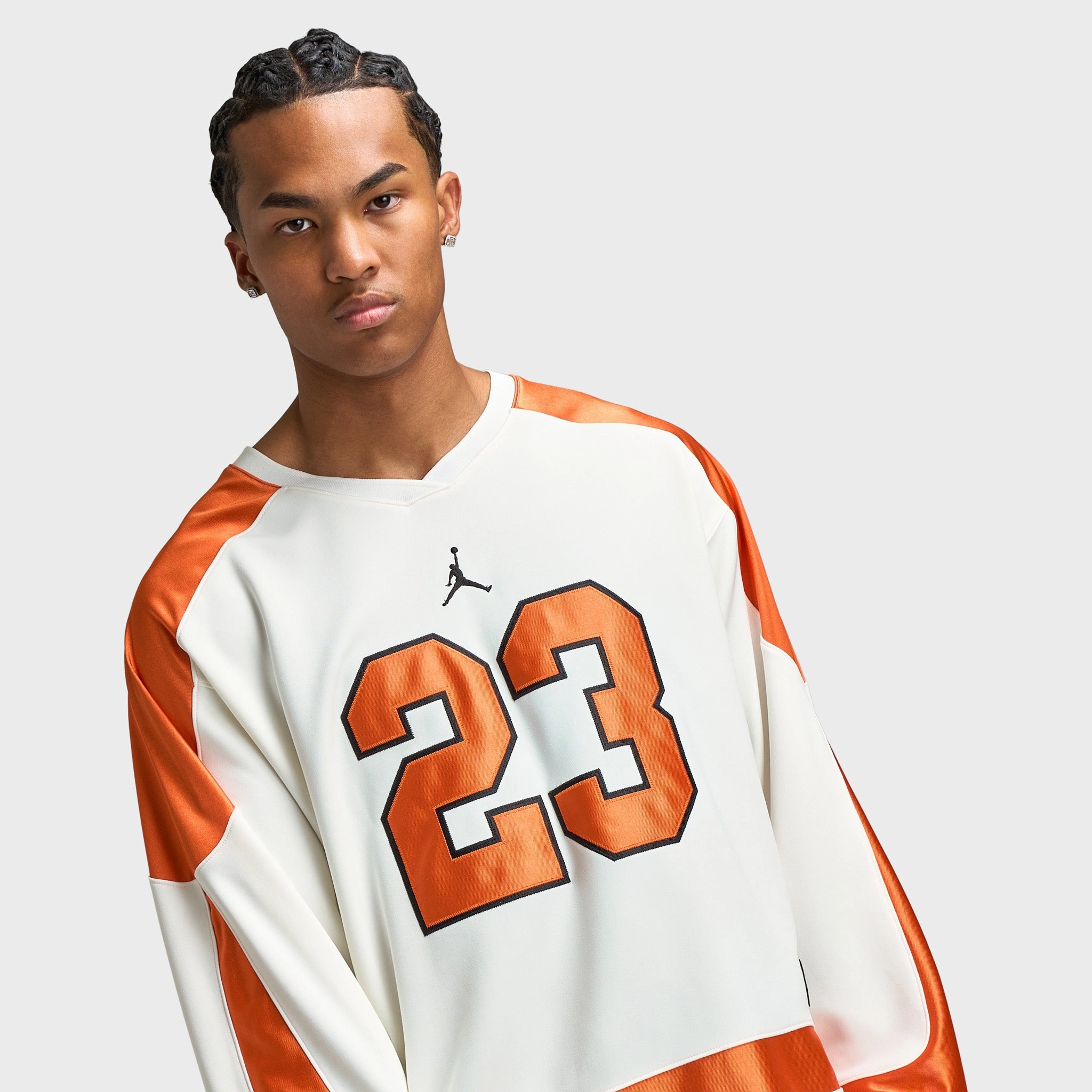 Jordan Brooklyn Collegiate Hockey Jersey Sail / Starfish - Black marine Return - on - investment - high