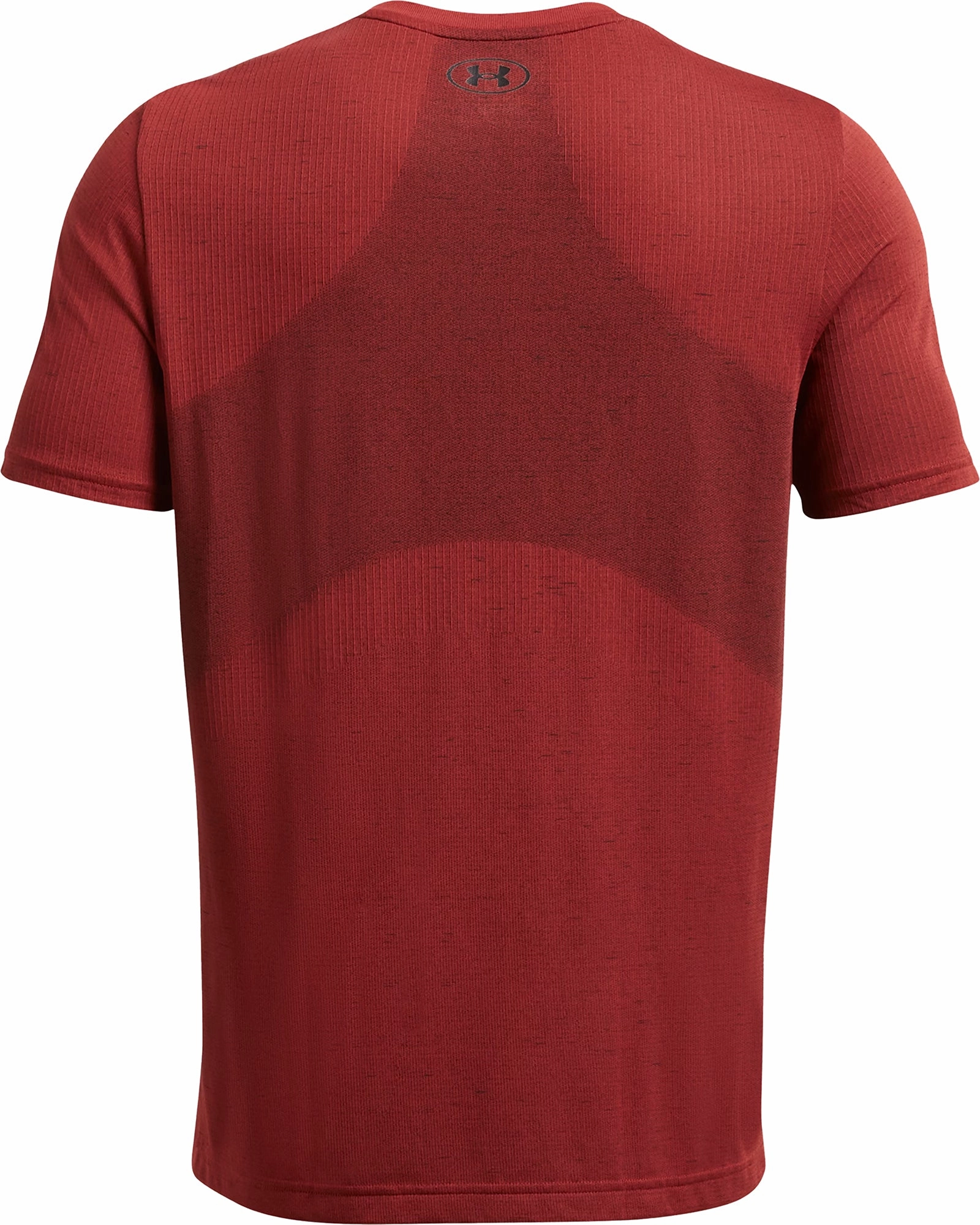 Under Armour Vanish Seamless Short Sleeve Mens Training Top - Orange Zoom Proper SoftLining