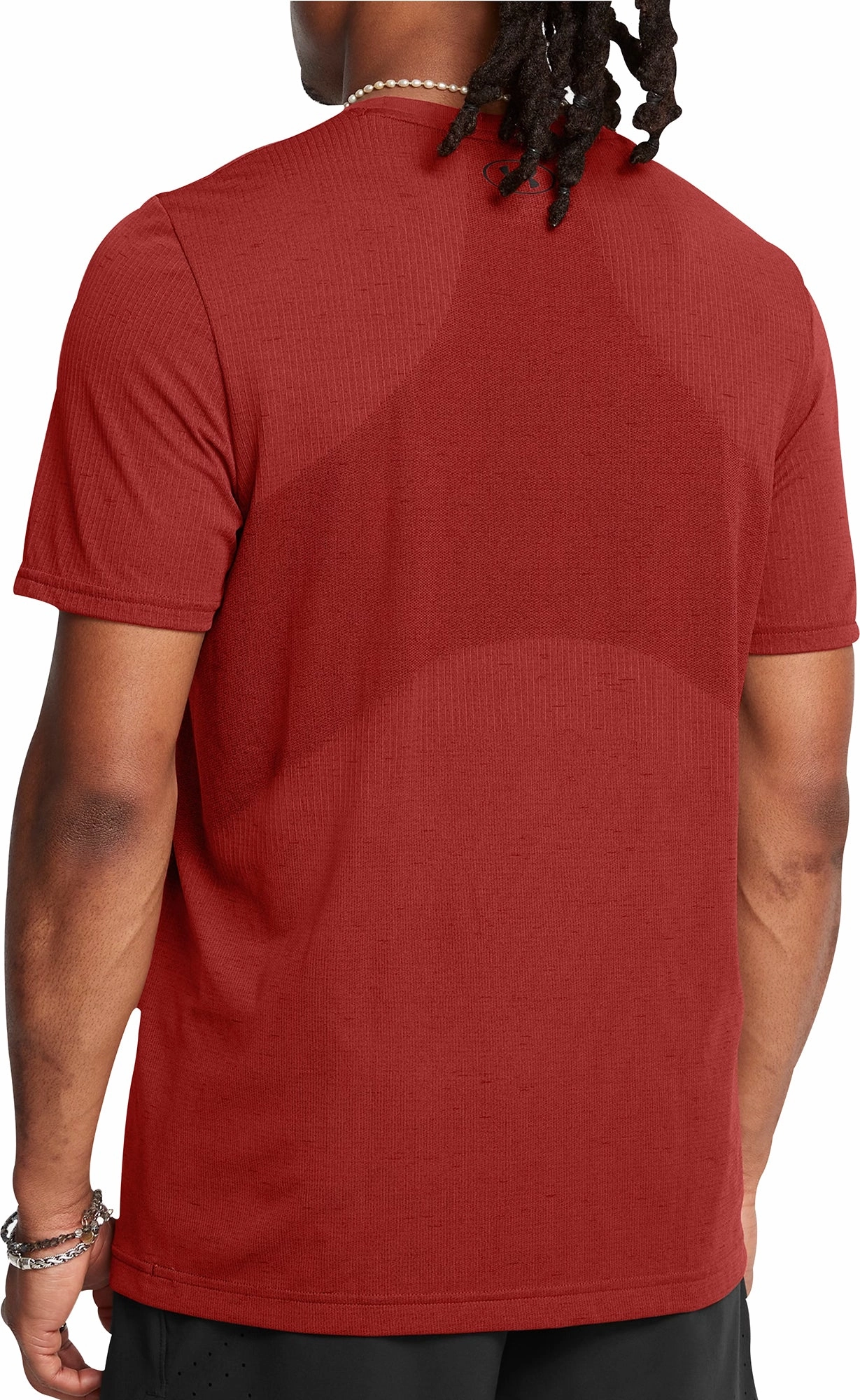 StretchComfort Stage Soul Under Armour Vanish Seamless Short Sleeve Mens Training Top - Orange