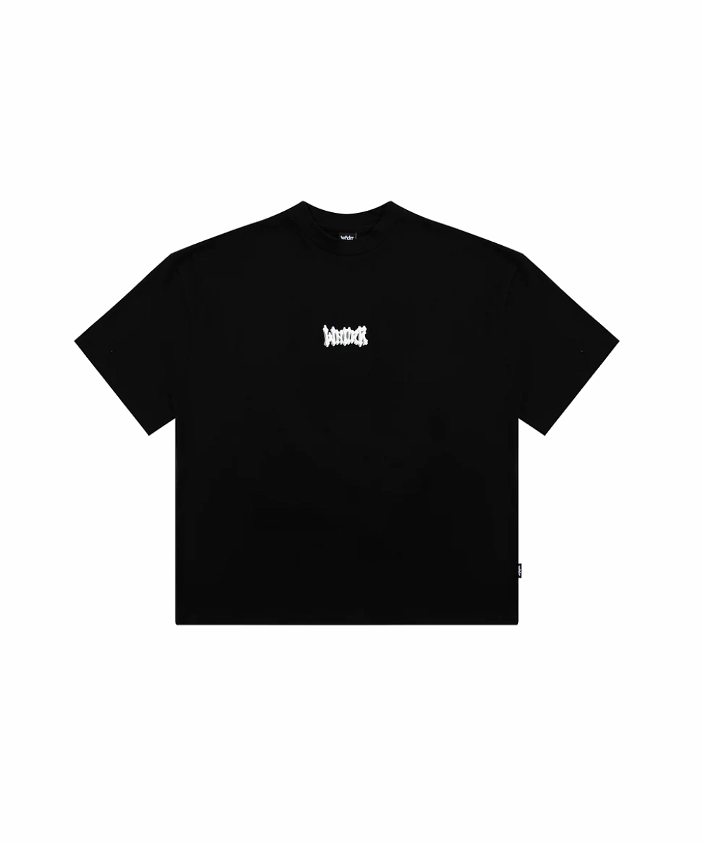 WNDRR Sorrow Heavy Weight Tee (Black) ElasticFree NonRestrictive Cut
