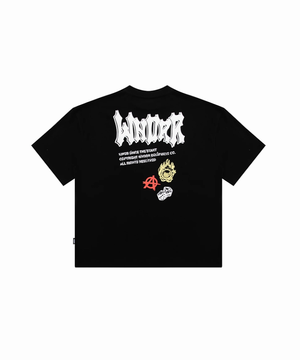 WNDRR Sorrow Heavy Weight Tee (Black) Aura Core