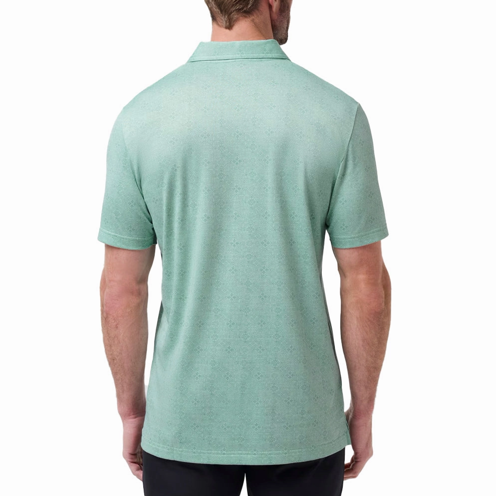 Travel Staple Travis Mathew Acropolis Golf Polo Shirt  - Eggshell Blue
