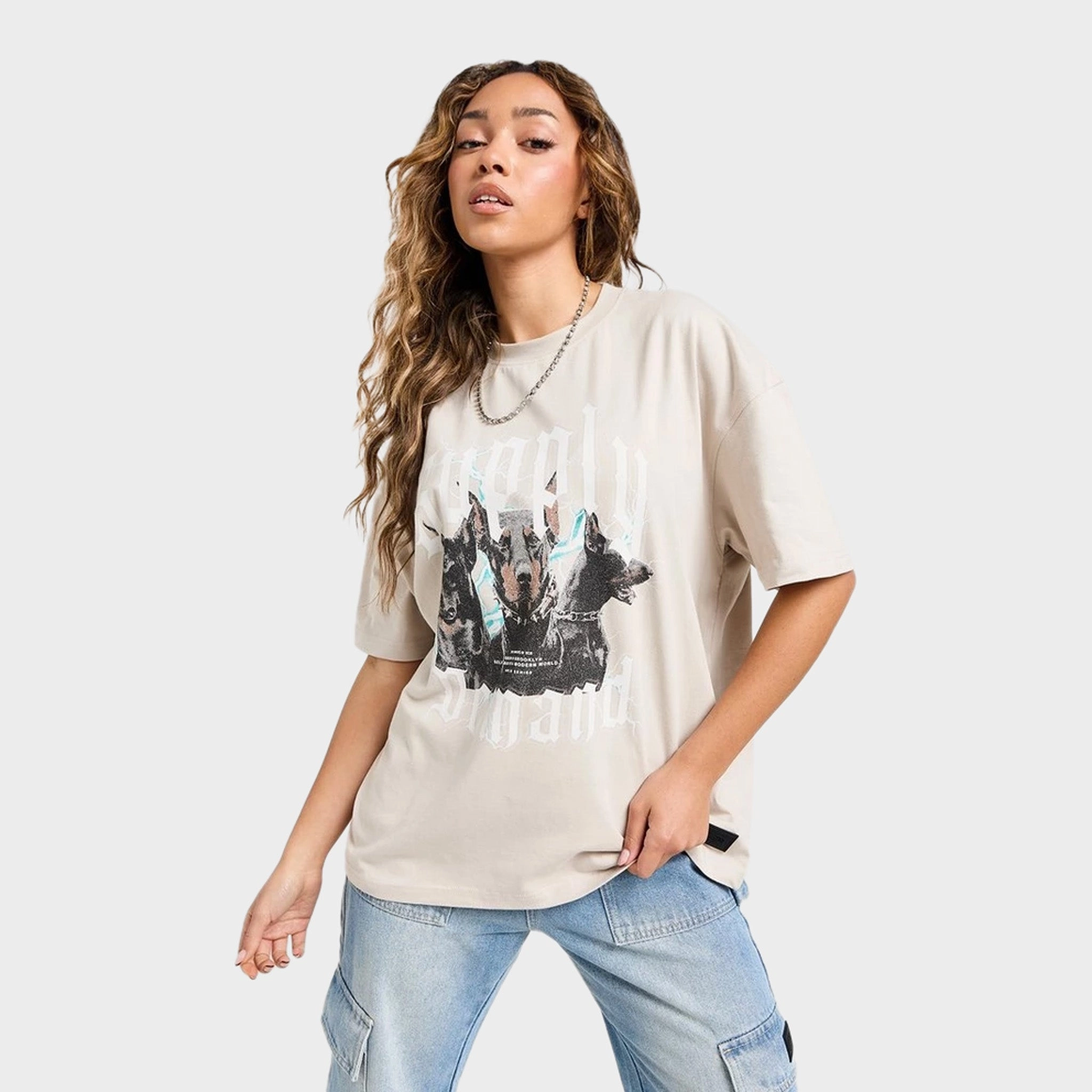 Comfortable All Day Wear Supply & Demand Women's Doberman Tee / Dove