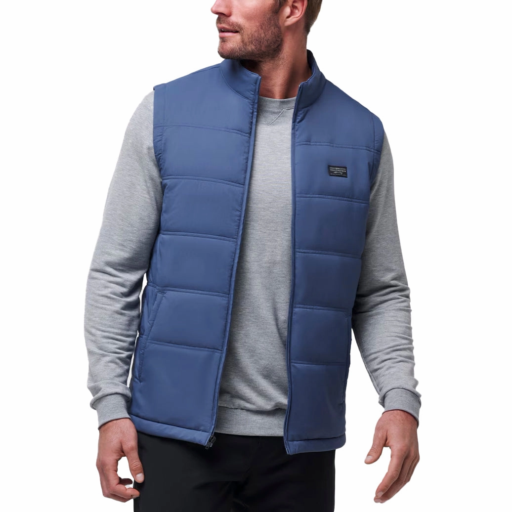 Travis Mathew Palisades Puffer Golf Vest - Navy Condition