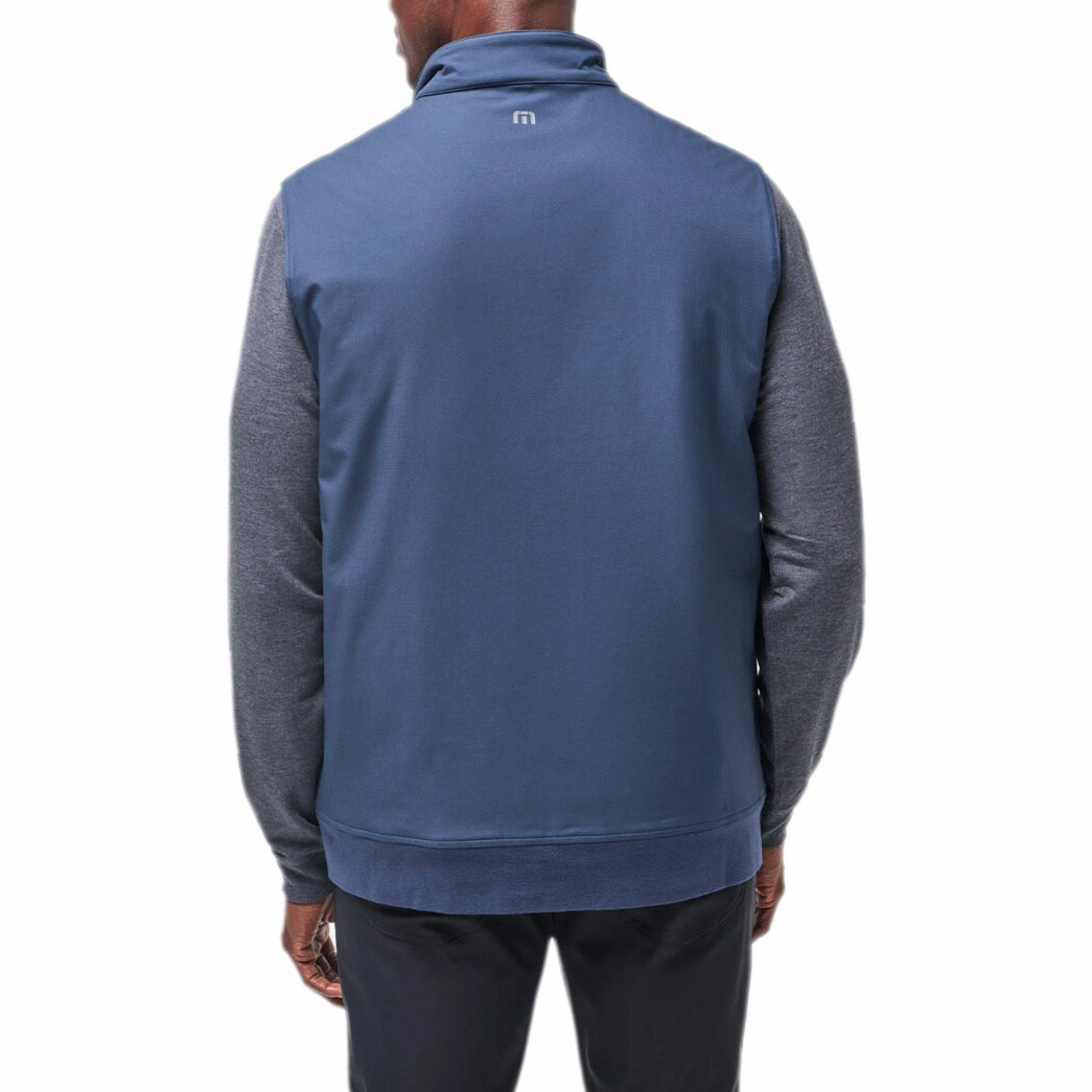 Transparency Travis Mathew Wanderlust Golf Vest - Mood Indigo