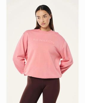 Polish Glow PreShrunkFabric P.E Nation Qualify Sweat (Dusty Pink)