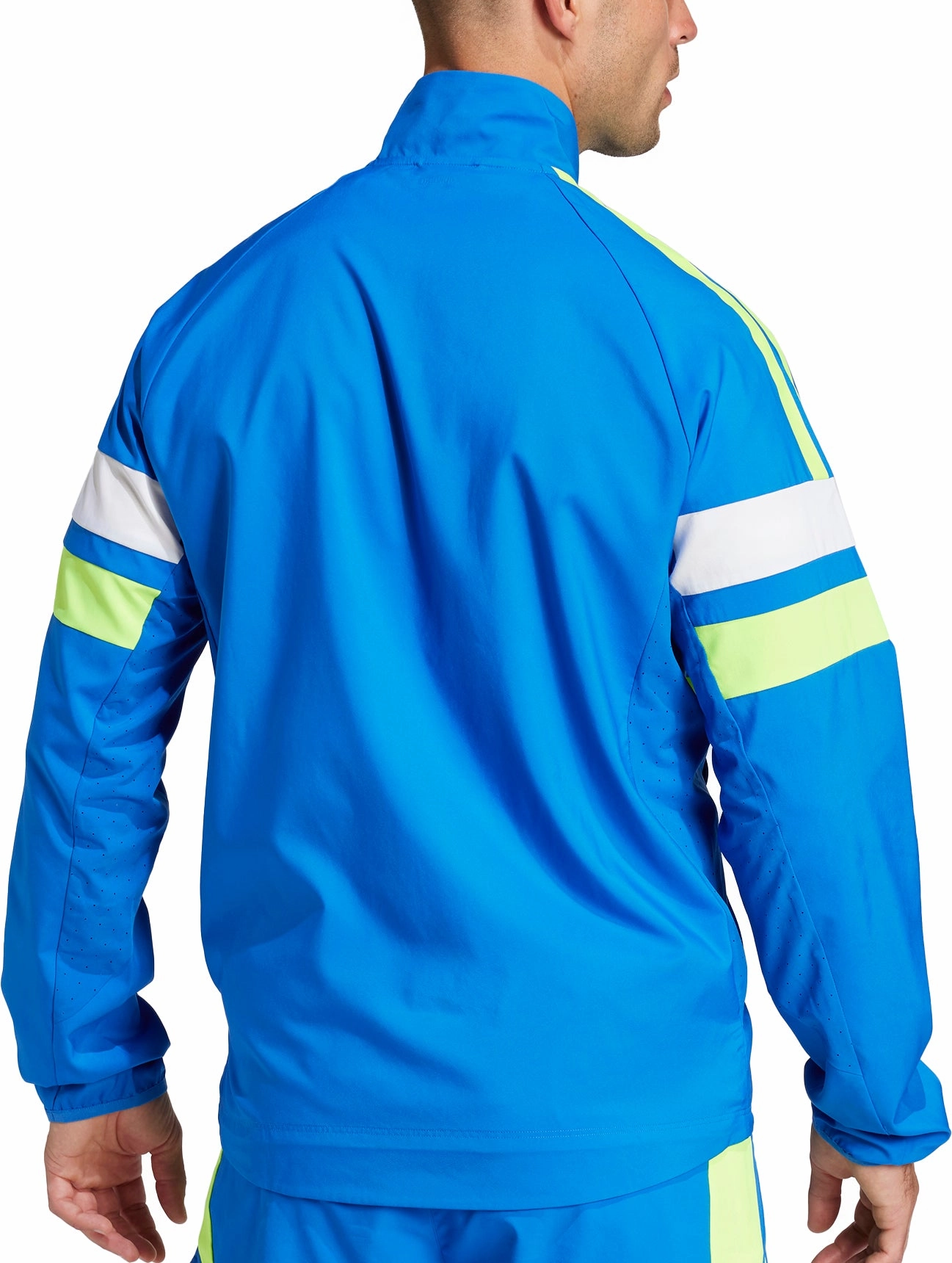 adidas Adizero Retro Mens Running Jacket - Blue Circumstance Defy