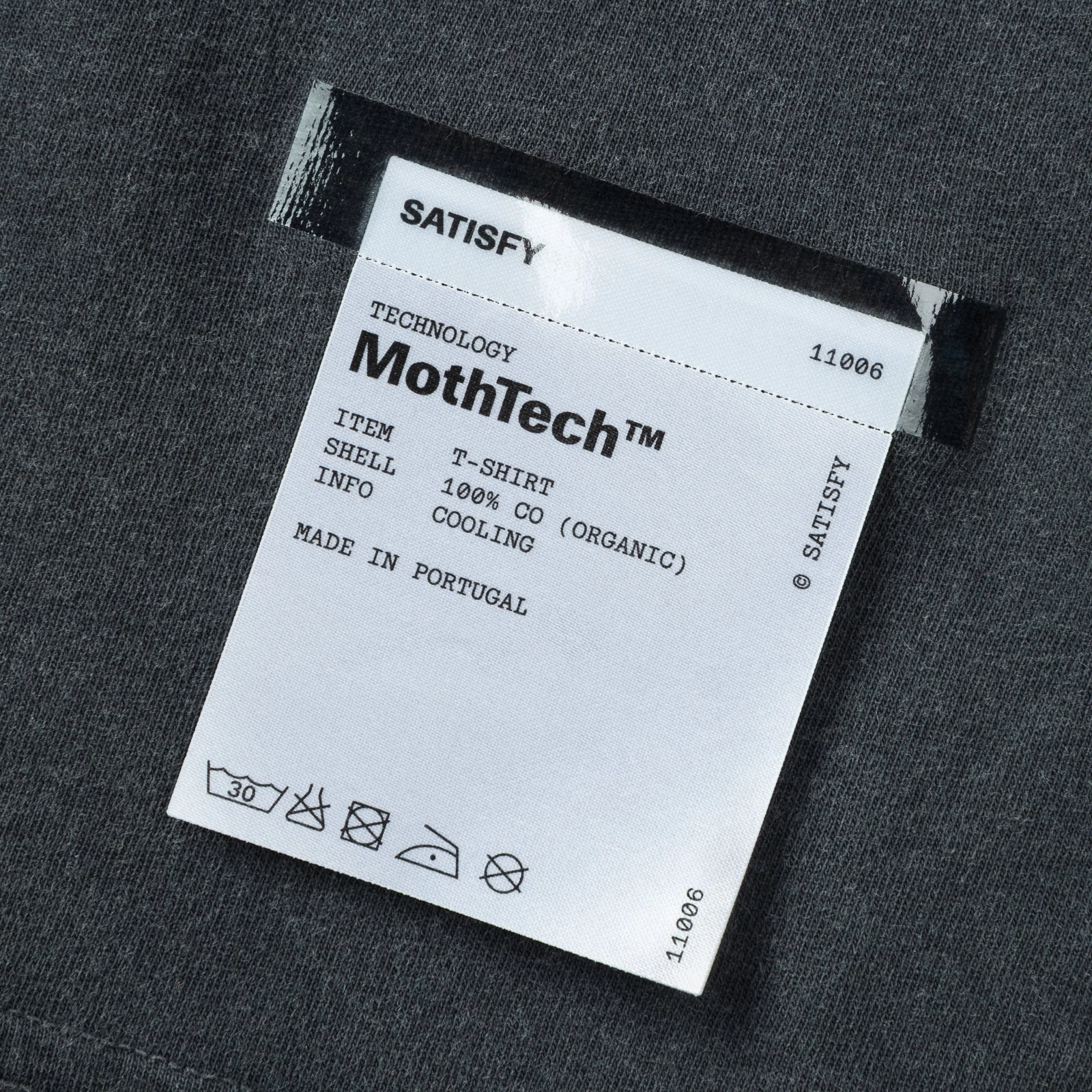 MothTech Tee Aged Black Eagle ButterSoftKnit AntibacterialFinish