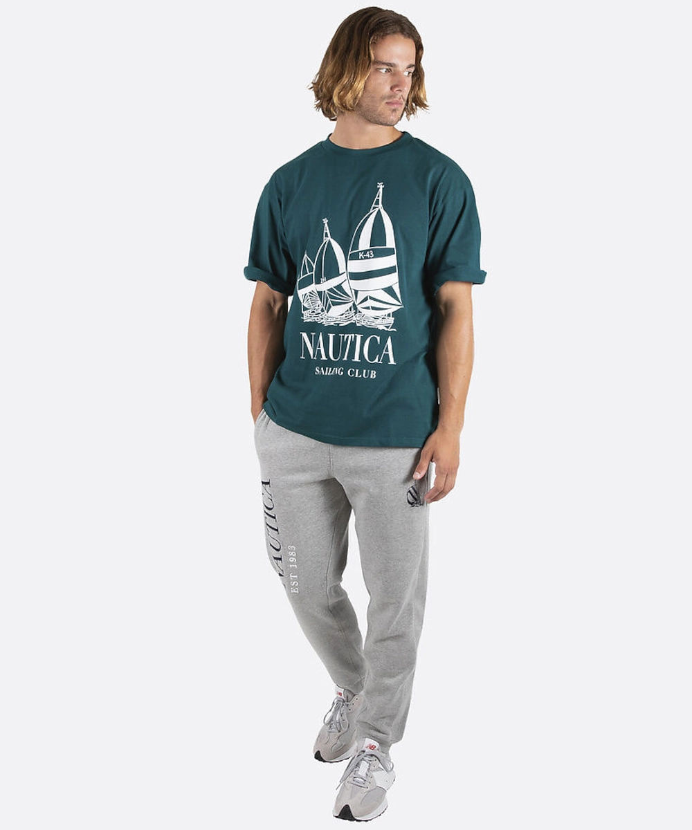 Nautica Hayloft Jog Pants (Grey Marl) Mind Ease WaterRepellent Finish