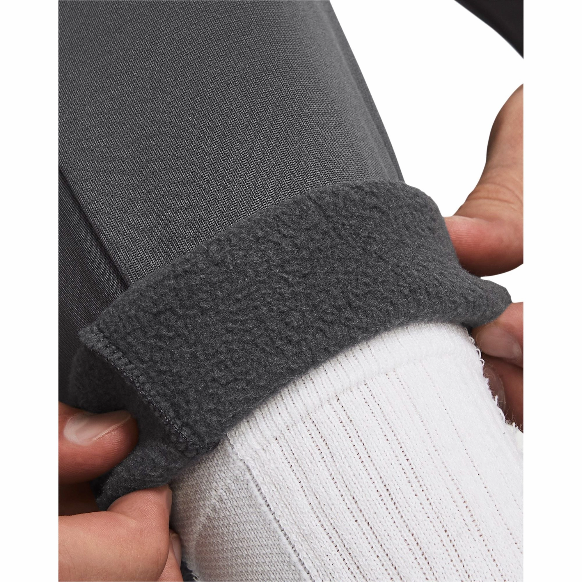 Polish Core Reinforced Edges Under Armour Fleece Mens Joggers - Grey