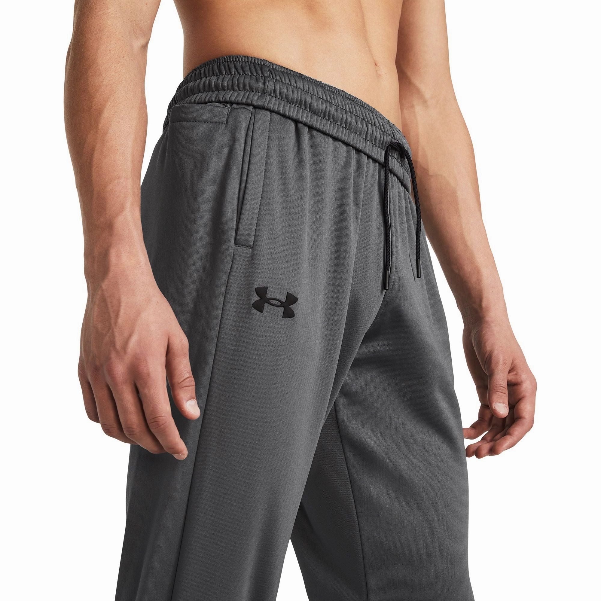 ElasticBinding Under Armour Fleece Mens Joggers - Grey