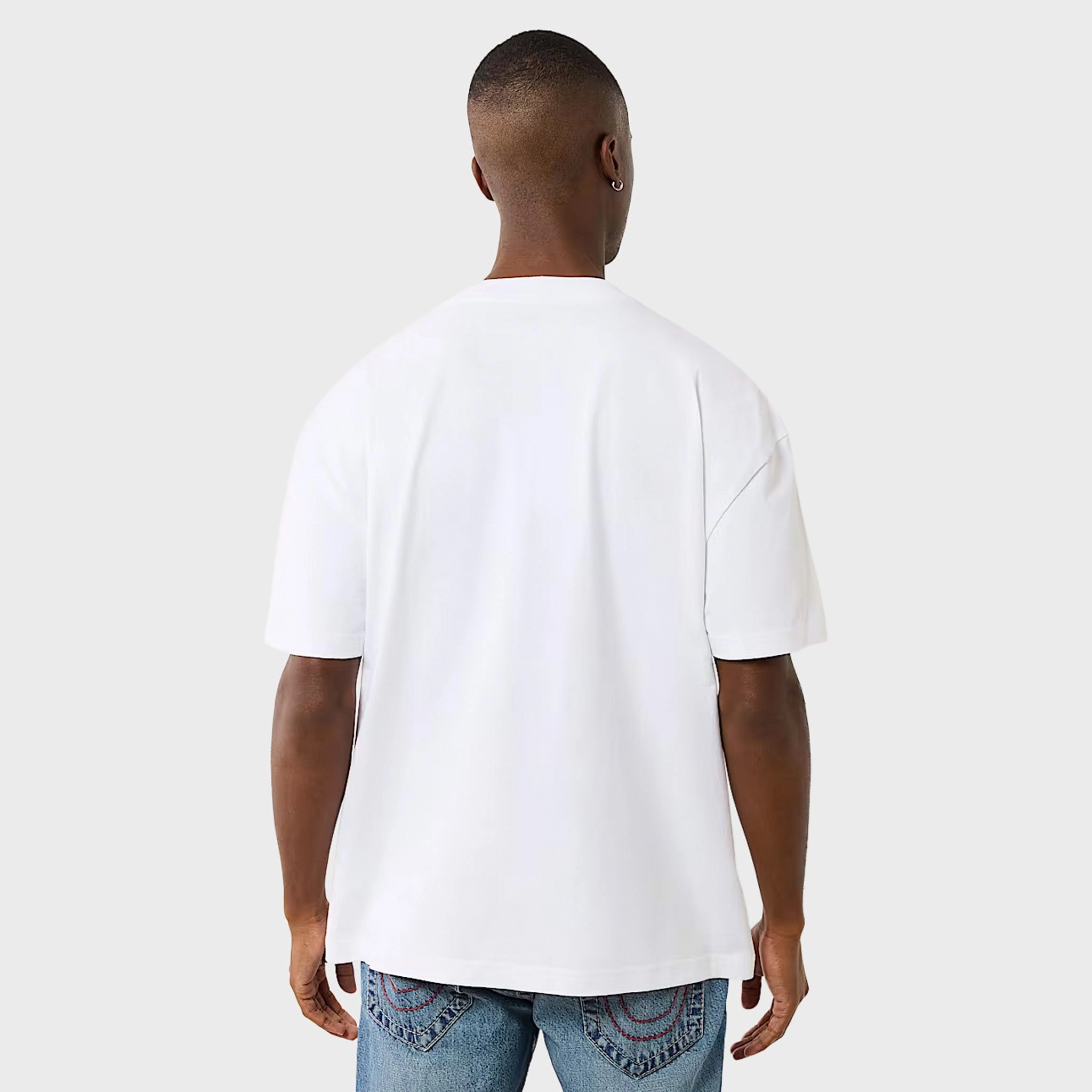 Active Lifestyle True Religion Torn SRS Tee / Optic White