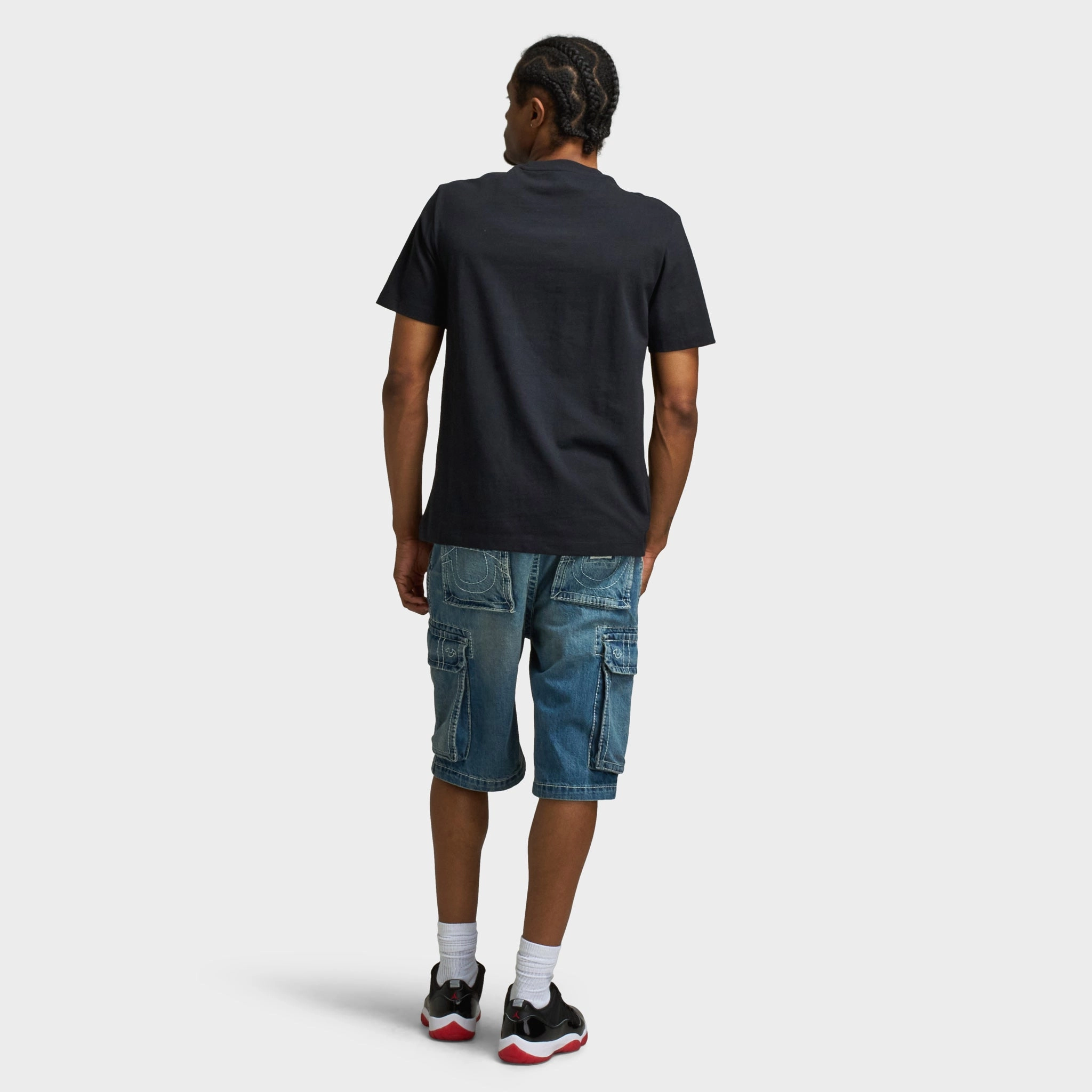True Religion True Vintage No.1 Tee / Jet Black Air Cooling Zones