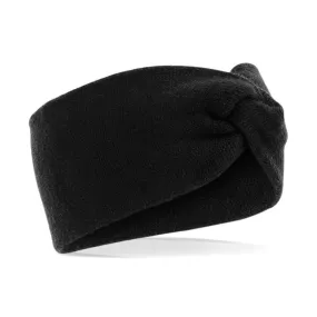 Twist Knit Headband | BLACK Festival Air
