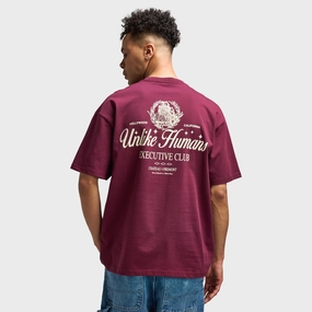 breath easy Border - protection - worthy Unlike Humans Fremont Graphic T-shirt / Windsor Wine