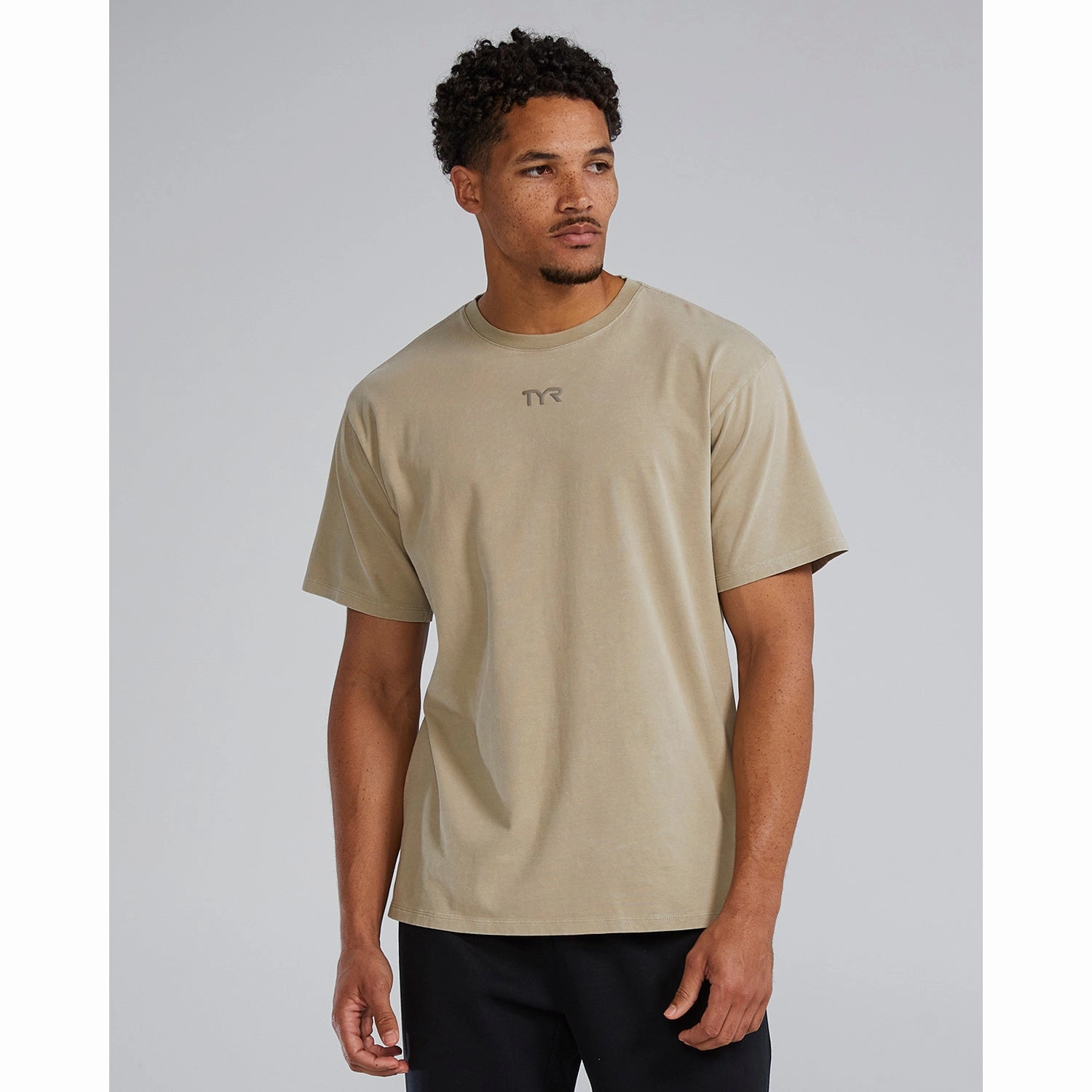 TYR Unisex Garment-Dyed Oversized Tee Basic Wardrobe Piece