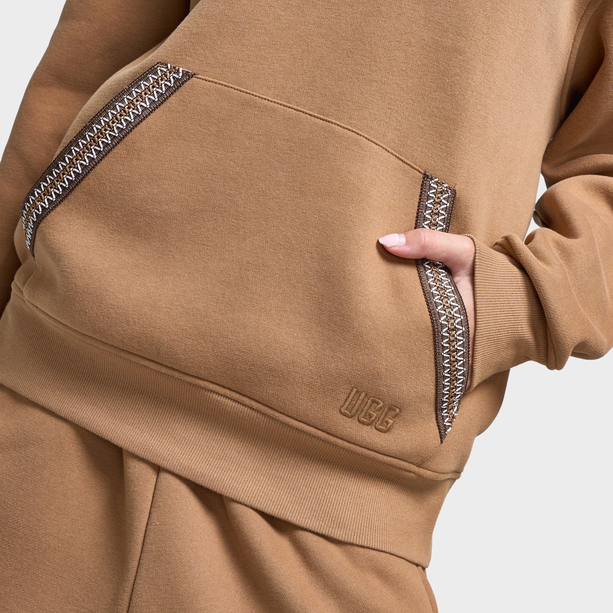 Sleek Casual UGG Women's Tasman Hoodie / Chestnut