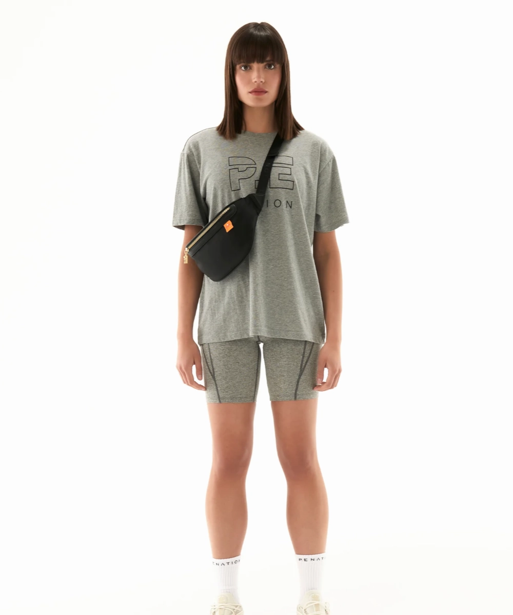P.E Nation Heads Up Tee (Grey Marle) Elite Core StaticFreeLining