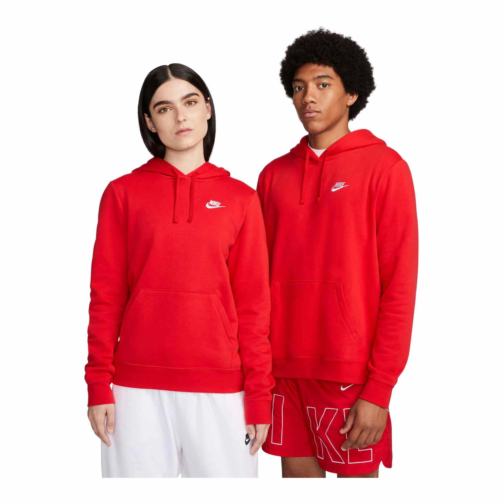 Nike Sportswear Club Fleece Women's Pullover Hoodie QuickDryMaterial Cozy Wrap