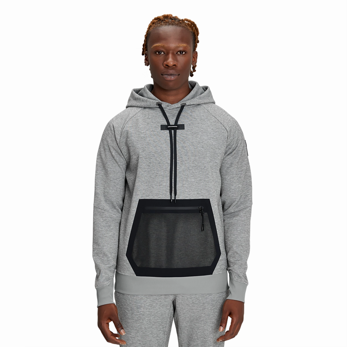 Ergonomic Shoulder Cut PlacketDetail On Hoodie