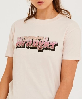 Wrangler Hyland Tee (Faded Pink) Tight Core