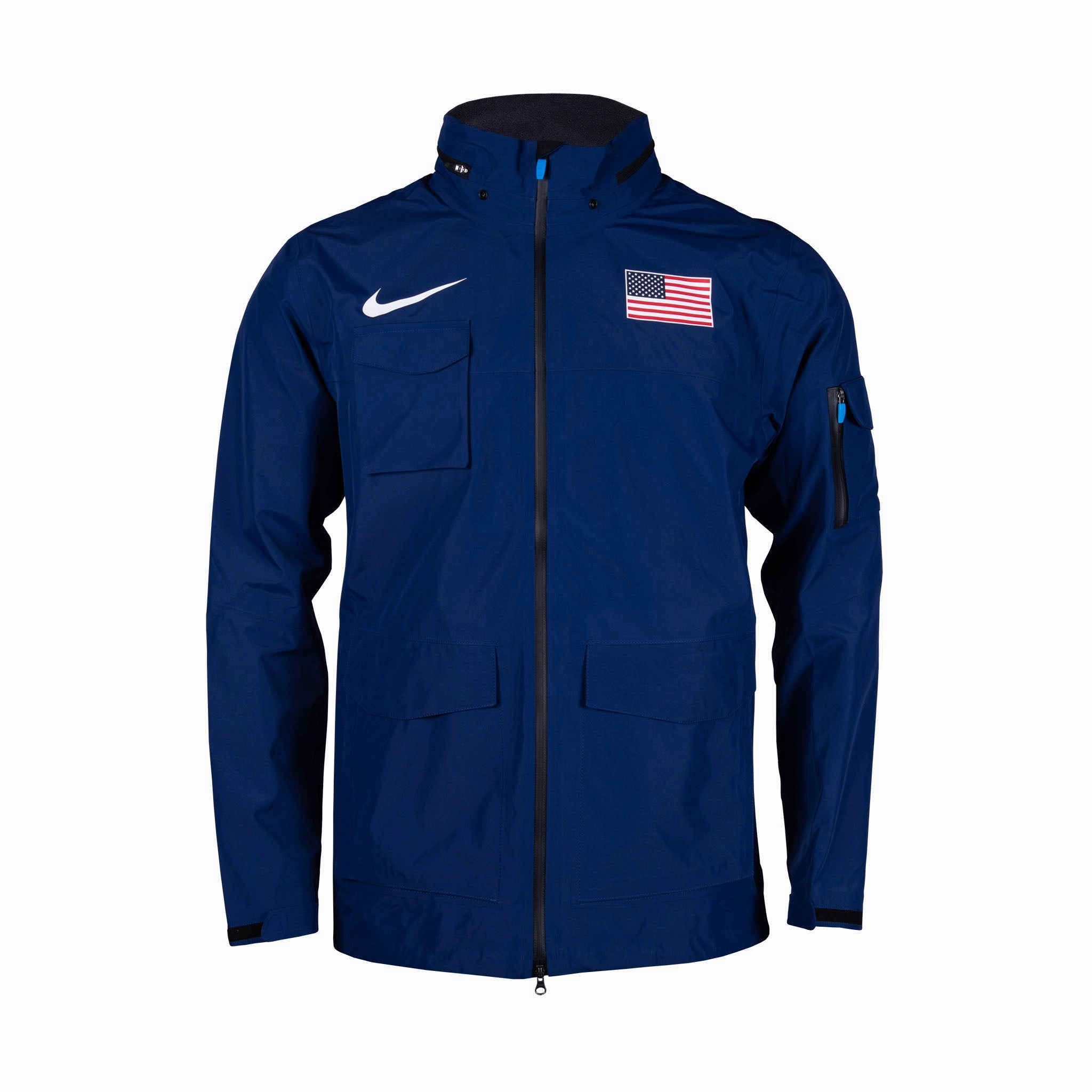 Nike Team USA Men's Rain Jacket Durable Coating