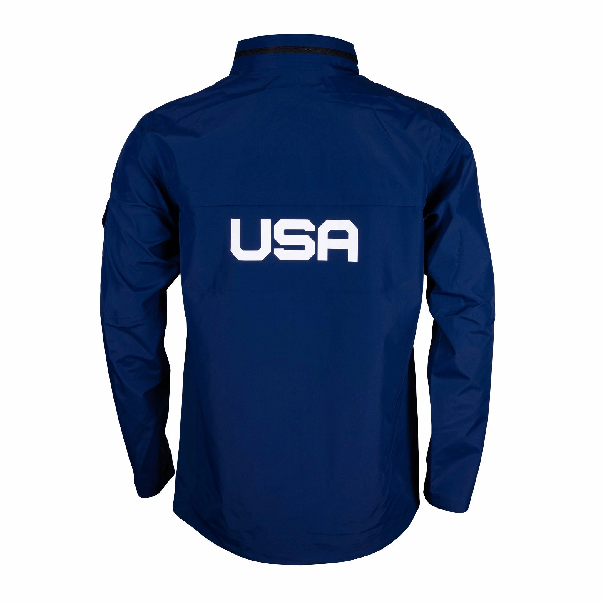 Ventilation Vents Stretchable Waistband Nike Team USA Men's Rain Jacket