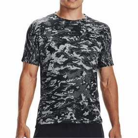 Sustainable Material Blend Under Armour Breeze Short Sleeve Mens Running Top - Grey