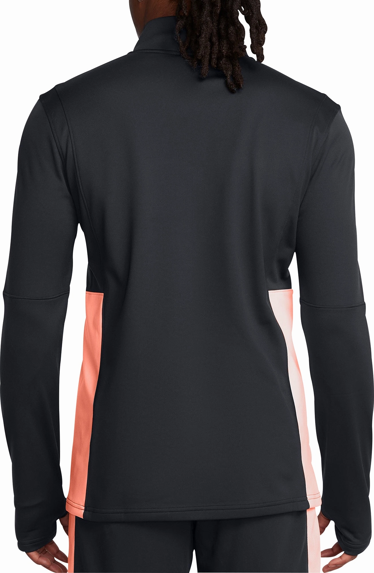 Under Armour Challenger Half Zip Long Sleeve Mens Running Top - Black anti static