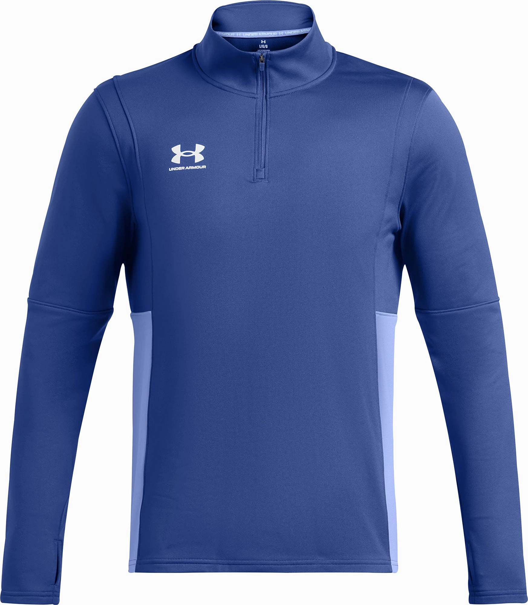 Under Armour Challenger Half Zip Long Sleeve Mens Running Top - Blue Photography wallet