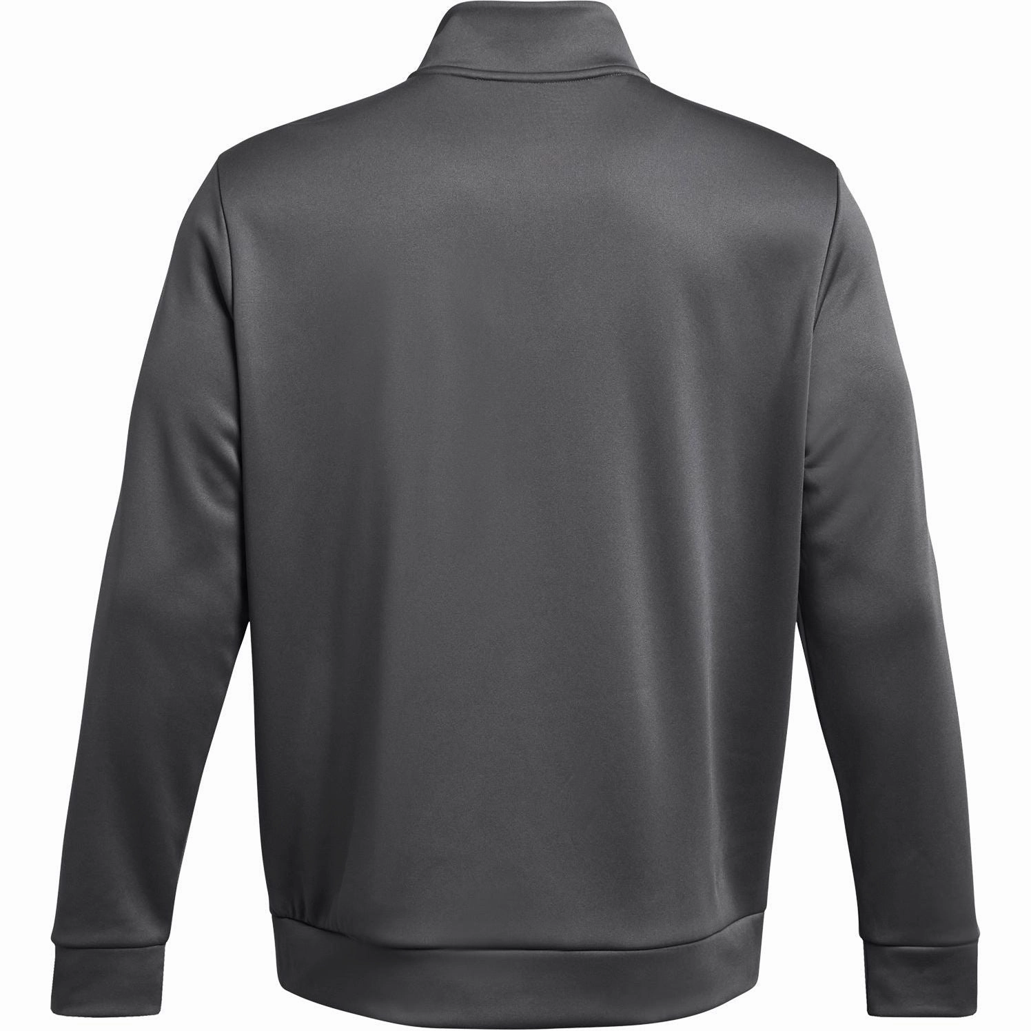 Under Armour Fleece Half Zip Long Sleeve Mens Training Top - Grey Hike Fit