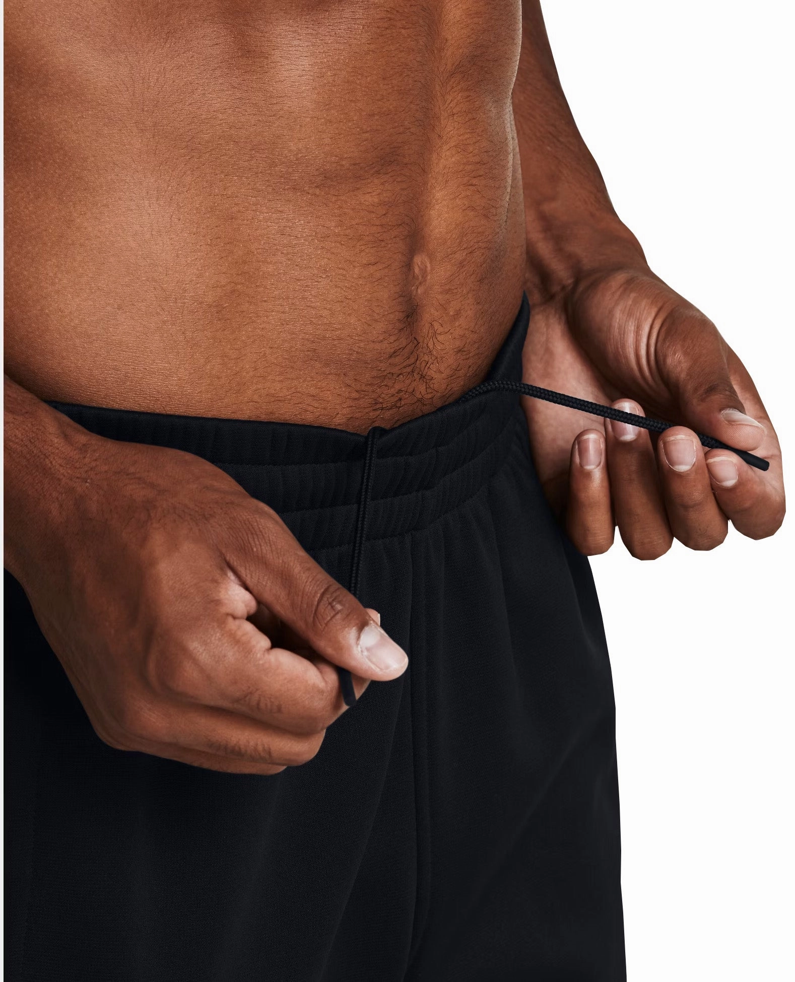 Under Armour Fleece Mens Joggers - Black Fairy Touch StretchFit