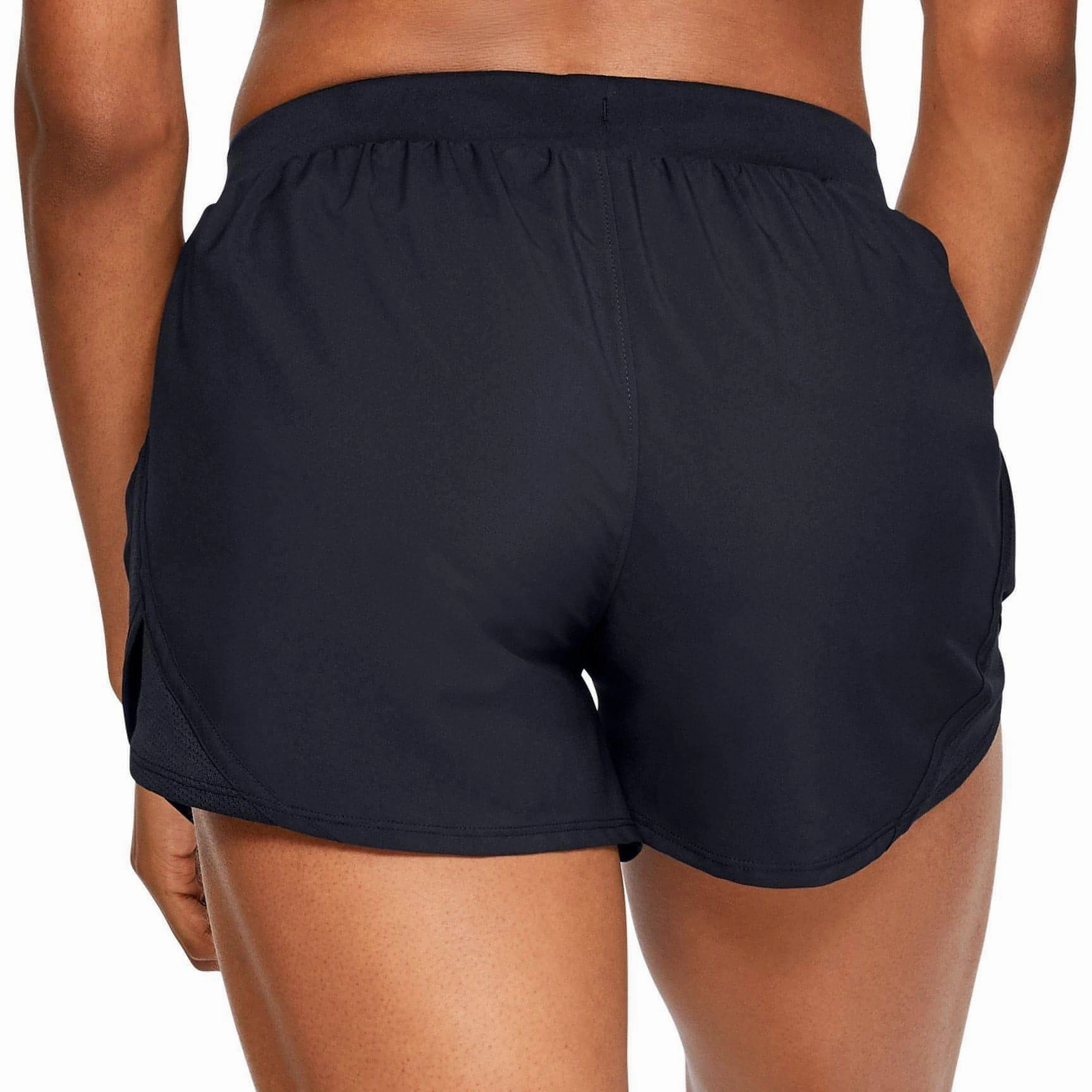 Trendy Vibe Under Armour Fly By 2.0 Womens Running Shorts - Black