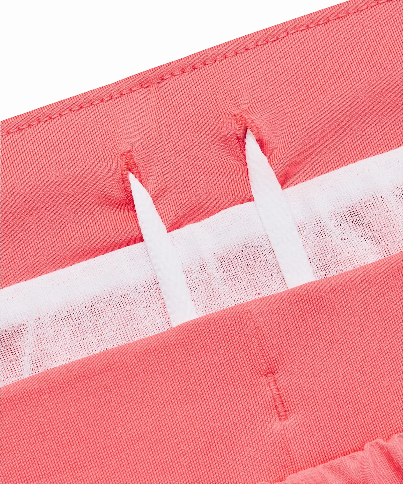 Under Armour Fly By 2.0 Womens Running Shorts - Pink Static Resistant Fibers