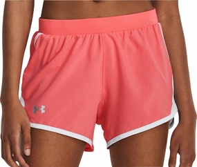 Mood Piece Under Armour Fly By 2.0 Womens Running Shorts - Pink