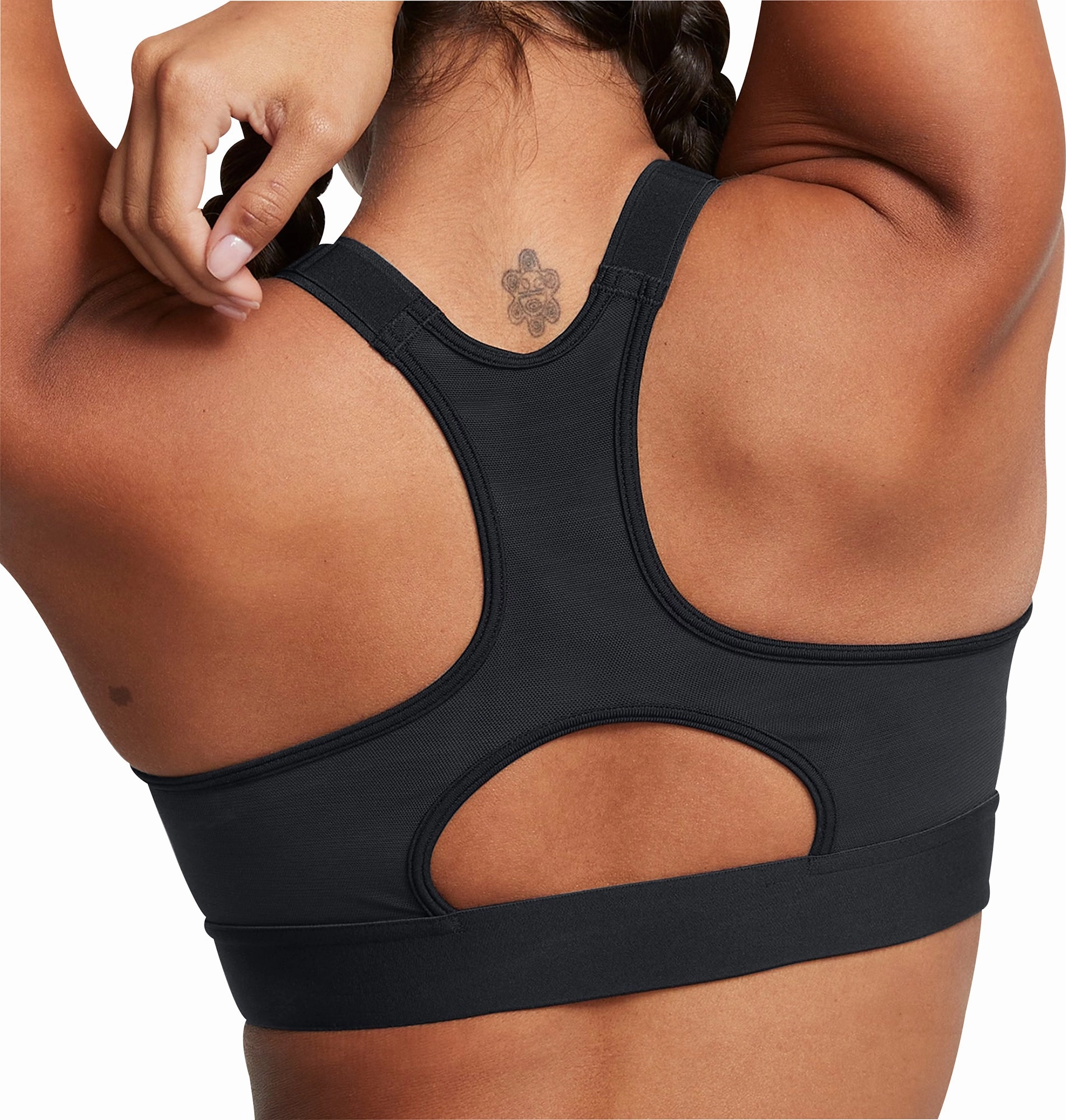 Training Fit FlatlockSeaming Under Armour HeatGear Armour High Womens Sports Bras - Black