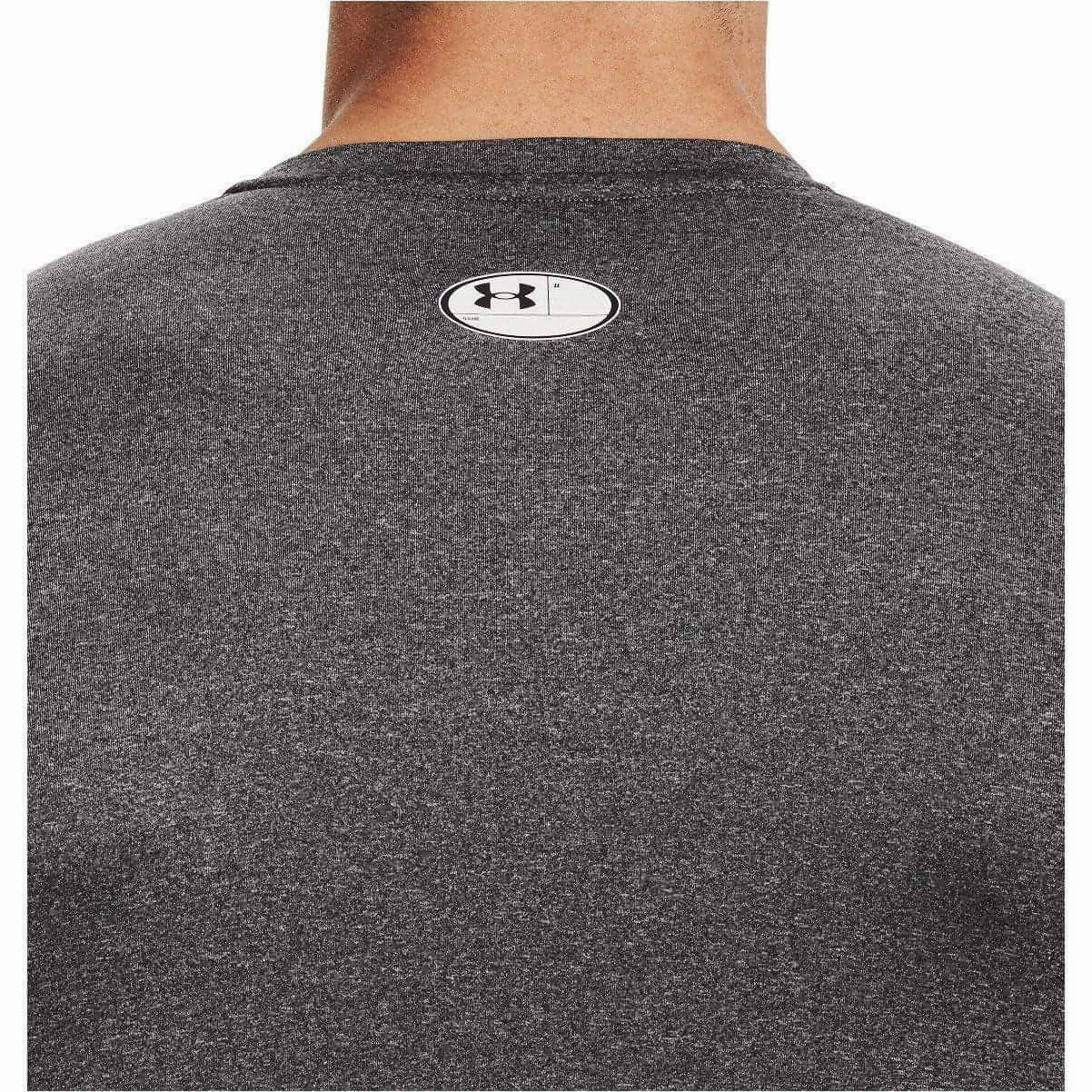 Mountain village Day - Wear Under Armour Heatgear Armour Long Sleeve Mens Compression Top - Grey
