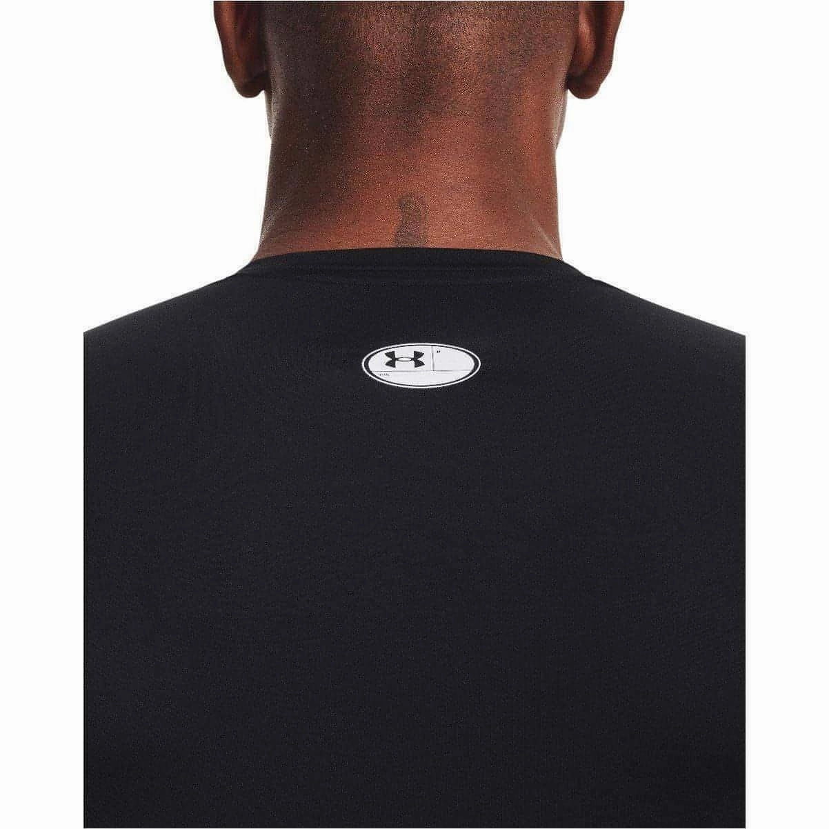 Geometric precision Perfect Comfort Under Armour HeatGear Armour Short Sleeve Mens Compression Top - Black