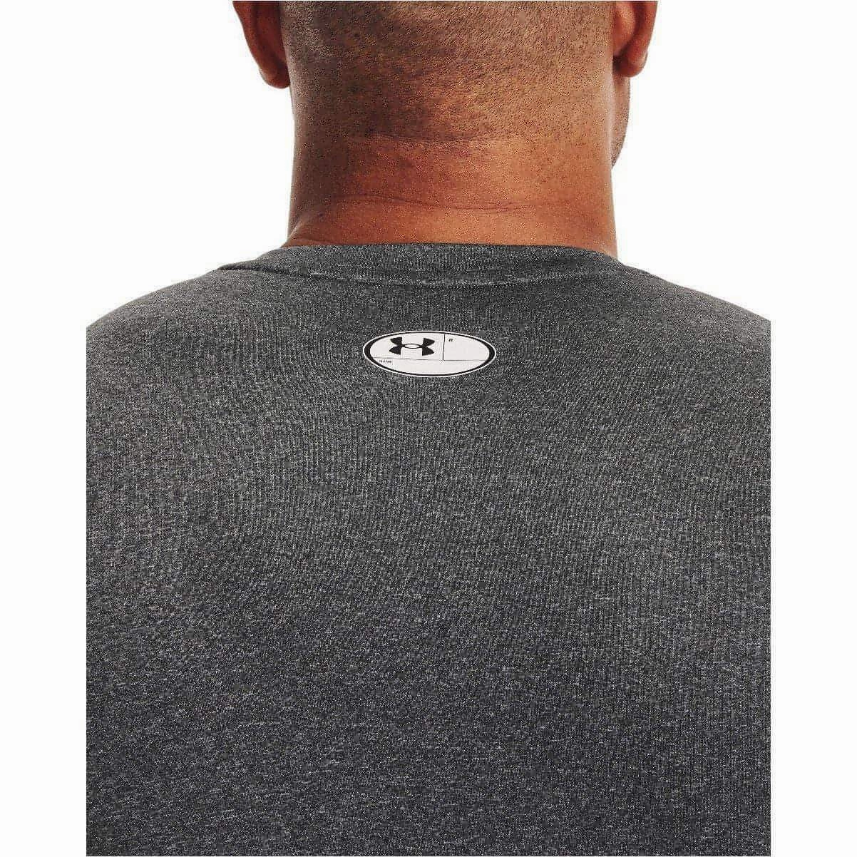 Under Armour HeatGear Armour Short Sleeve Mens Compression Top - Grey Comfort and Ease