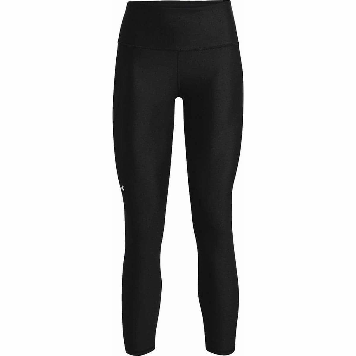 Under Armour HeatGear Womens 7/8 Training Tights - Black Soft Inner Lining StaticResistant