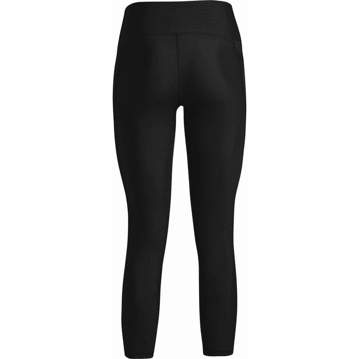 Relax Vibe Breathable Stretch Fabric Under Armour HeatGear Womens 7/8 Training Tights - Black