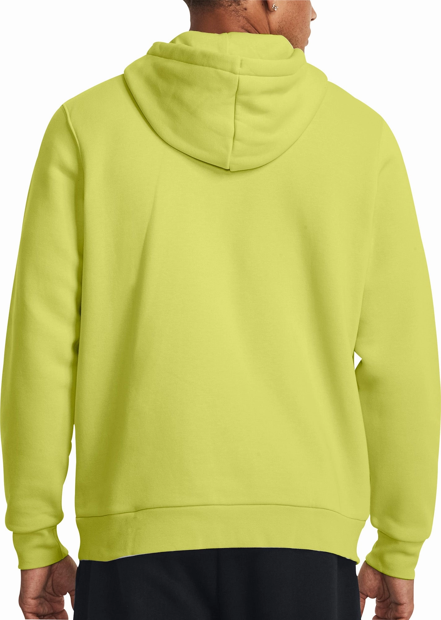 Light Flow Under Armour Icon Fleece Mens Training Hoody - Yellow