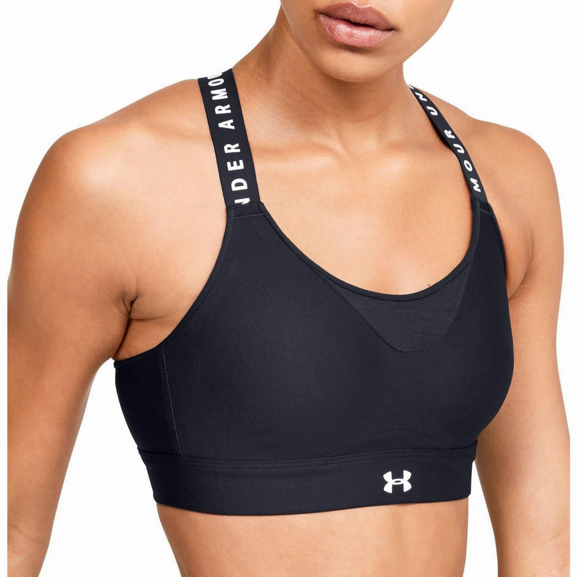 Stylish performance stadium Under Armour Infinity High Womens Sports Bra - Black