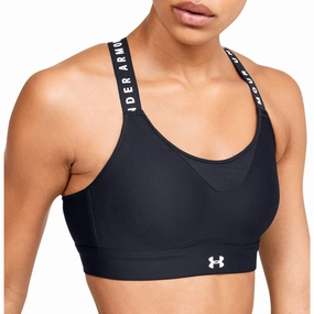 Stylish performance stadium Under Armour Infinity High Womens Sports Bra - Black
