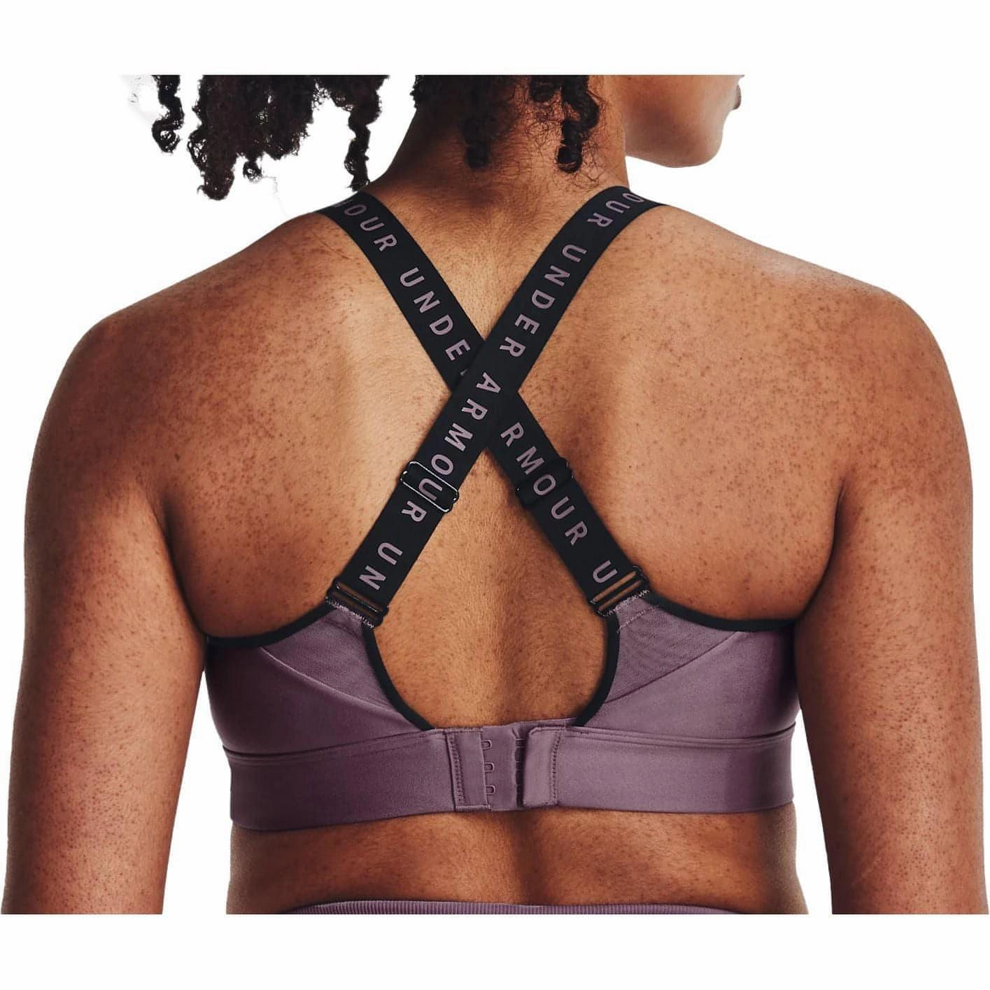 Under Armour Infinity High Womens Sports Bra - Purple Swim Easy