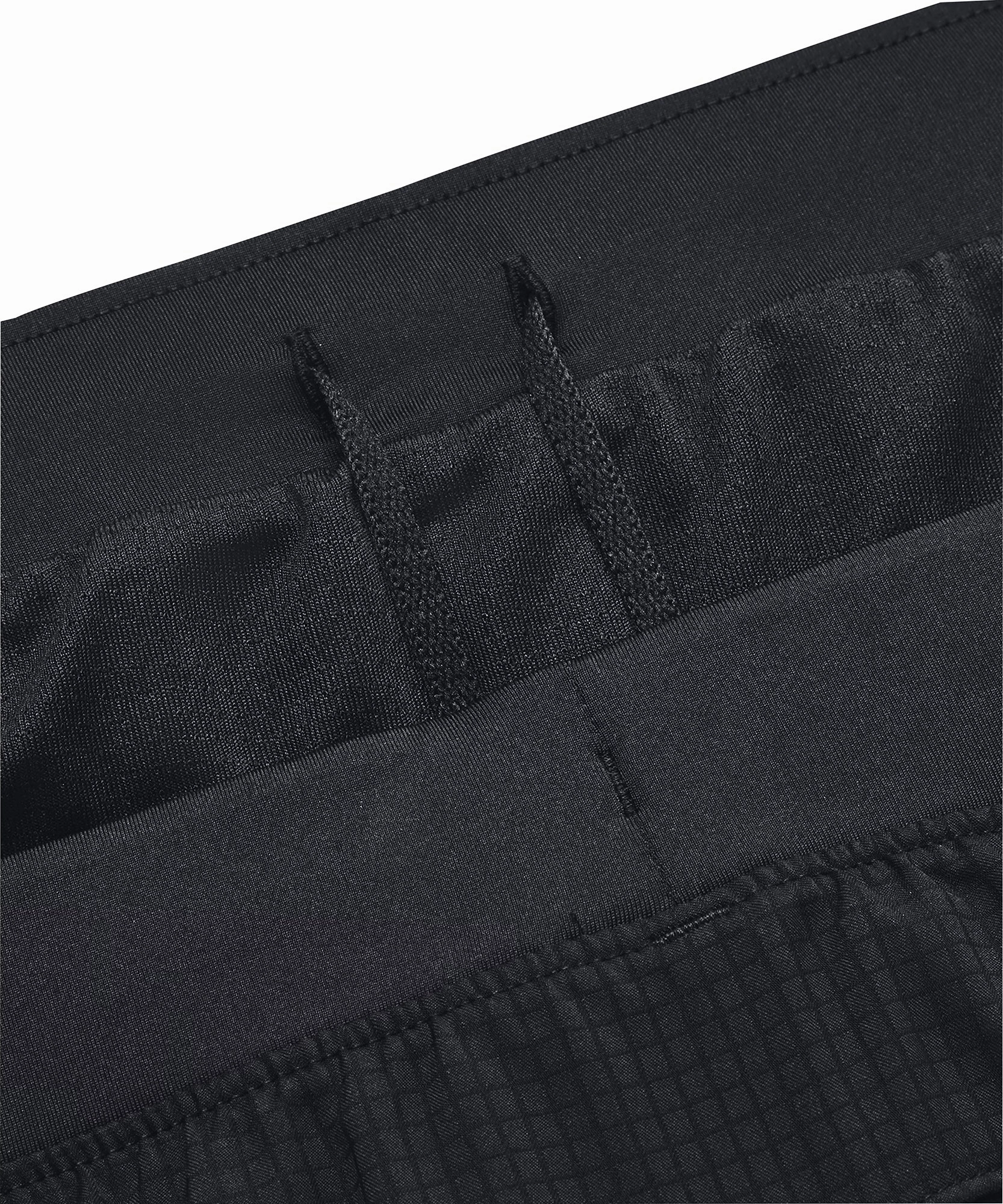 Adjustable drawstring hiking clothes Under Armour Launch 7 Inch Graphic Mens Running Shorts - Black