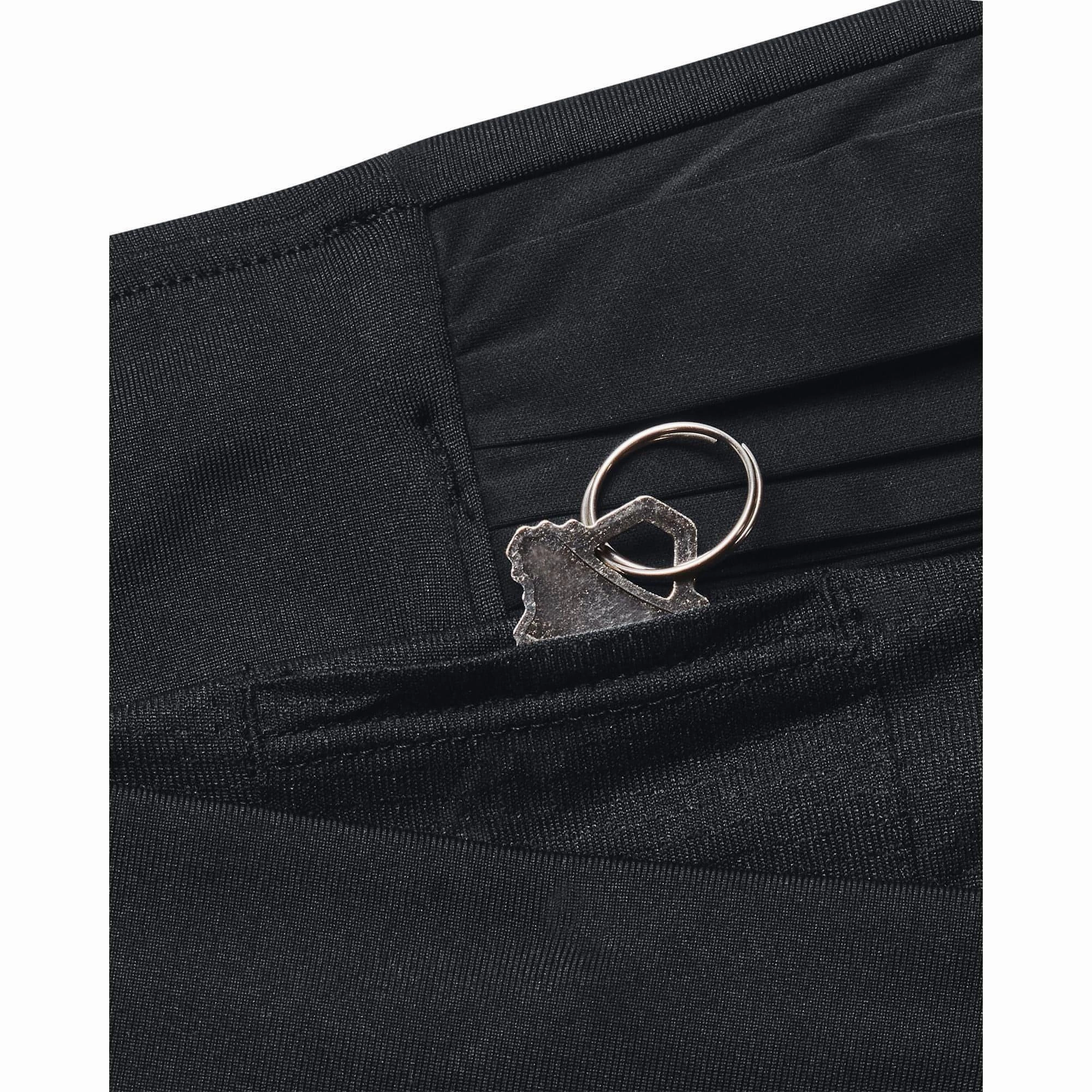 Flexible Waistline Under Armour Launch Elite 5 Inch Mens Running Shorts - Black