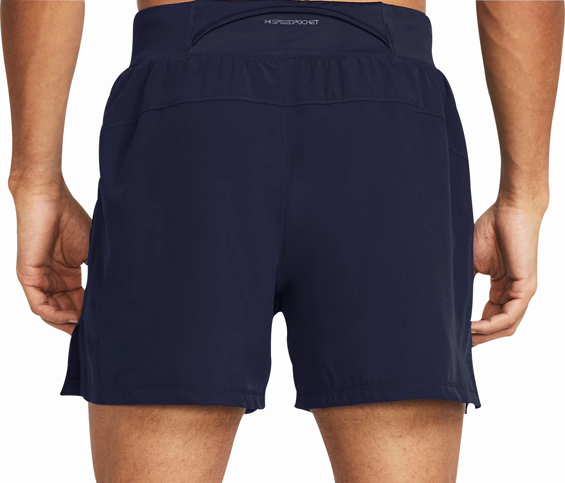 Under Armour Launch Elite 5 Inch Mens Running Shorts - Blue Anti - odor snowboard clothing