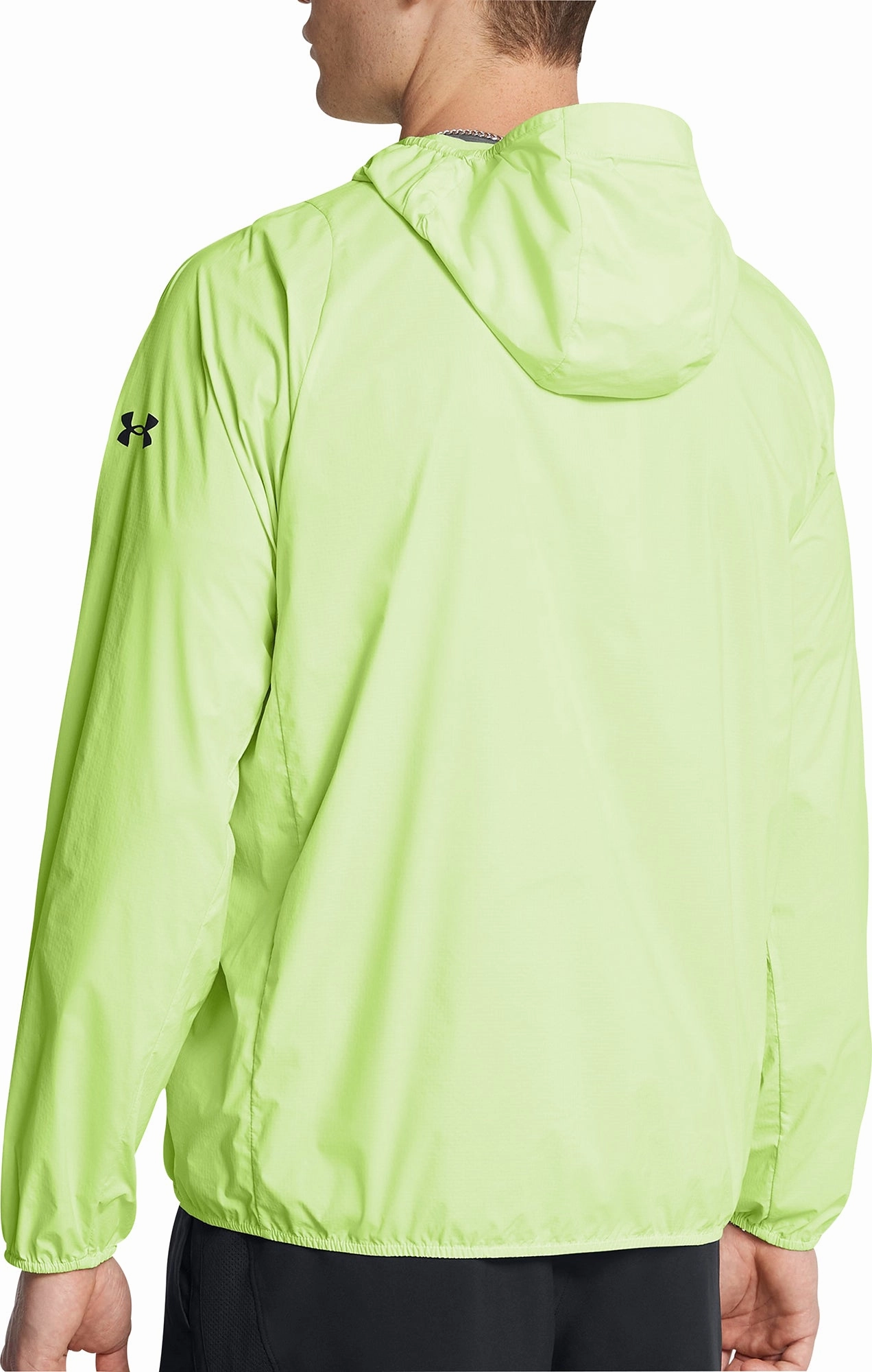 Nail-clipper Under Armour Launch Lightweight Mens Running Jacket - Green