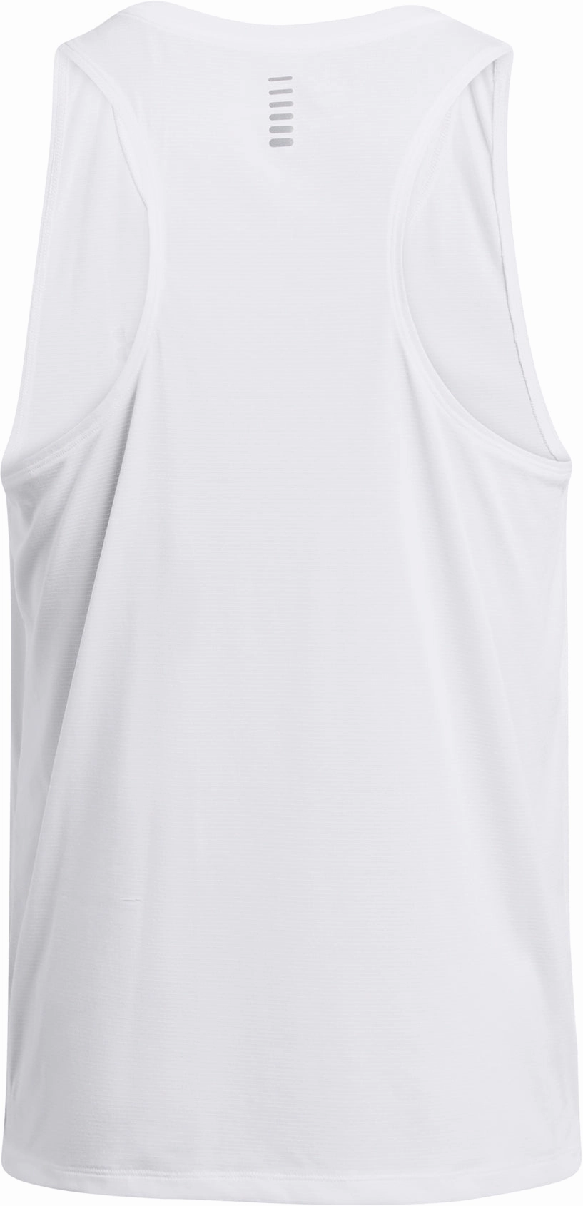 Organic Thin Under Armour Launch Mens Running Vest - White